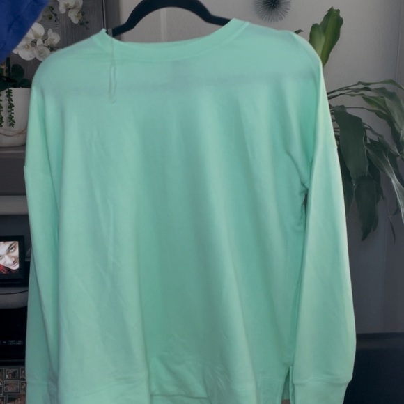 Ideology Crewneck in color Lime - Picture 3 of 3